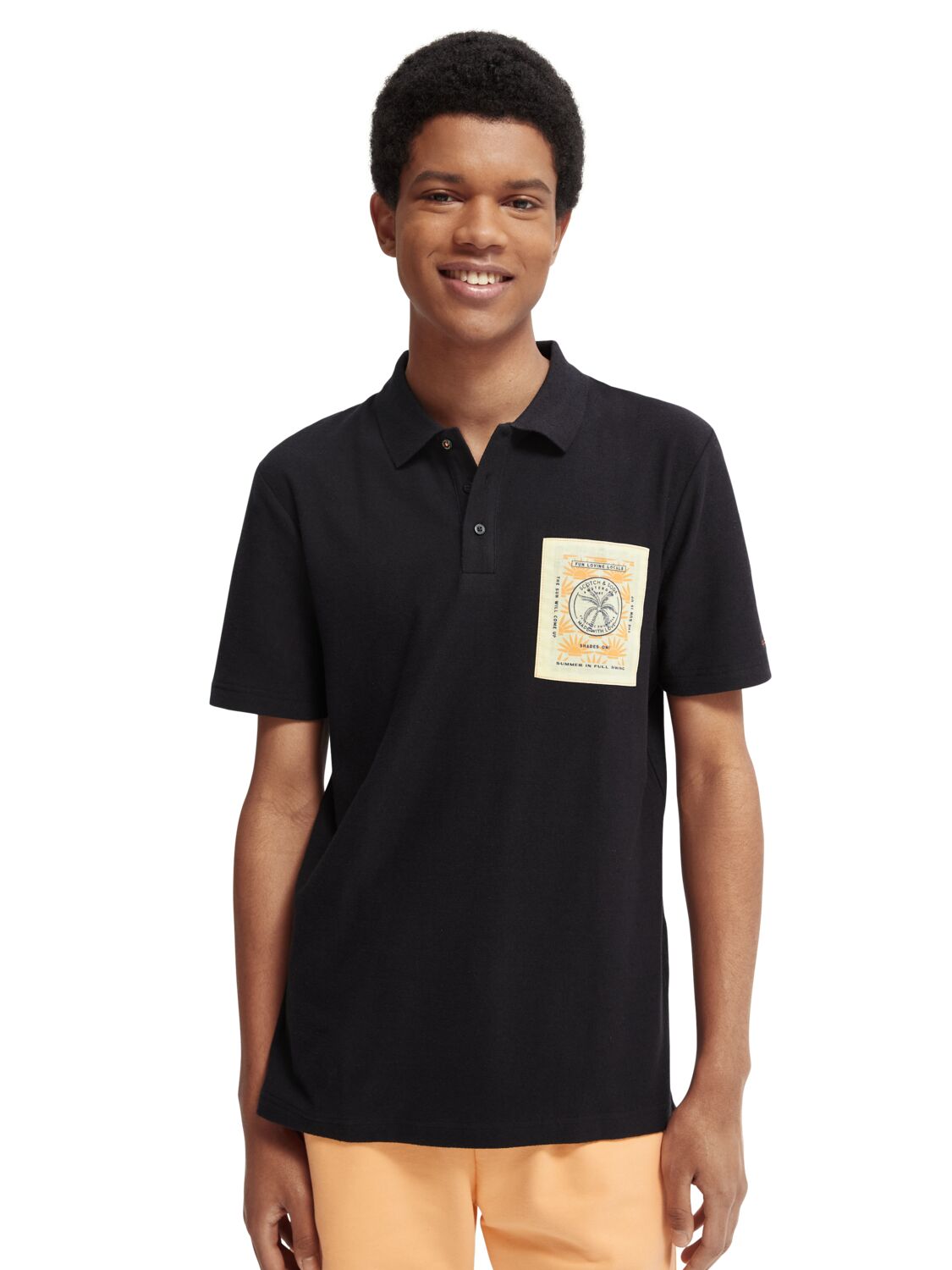 

Футболка мужская Scotch & Soda 166076/0004 синяя S, 166076/0004