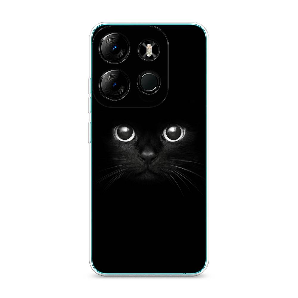

Чехол Awog на Tecno Spark Go 2023"Взгляд черной кошки", Черный, 3103750-1