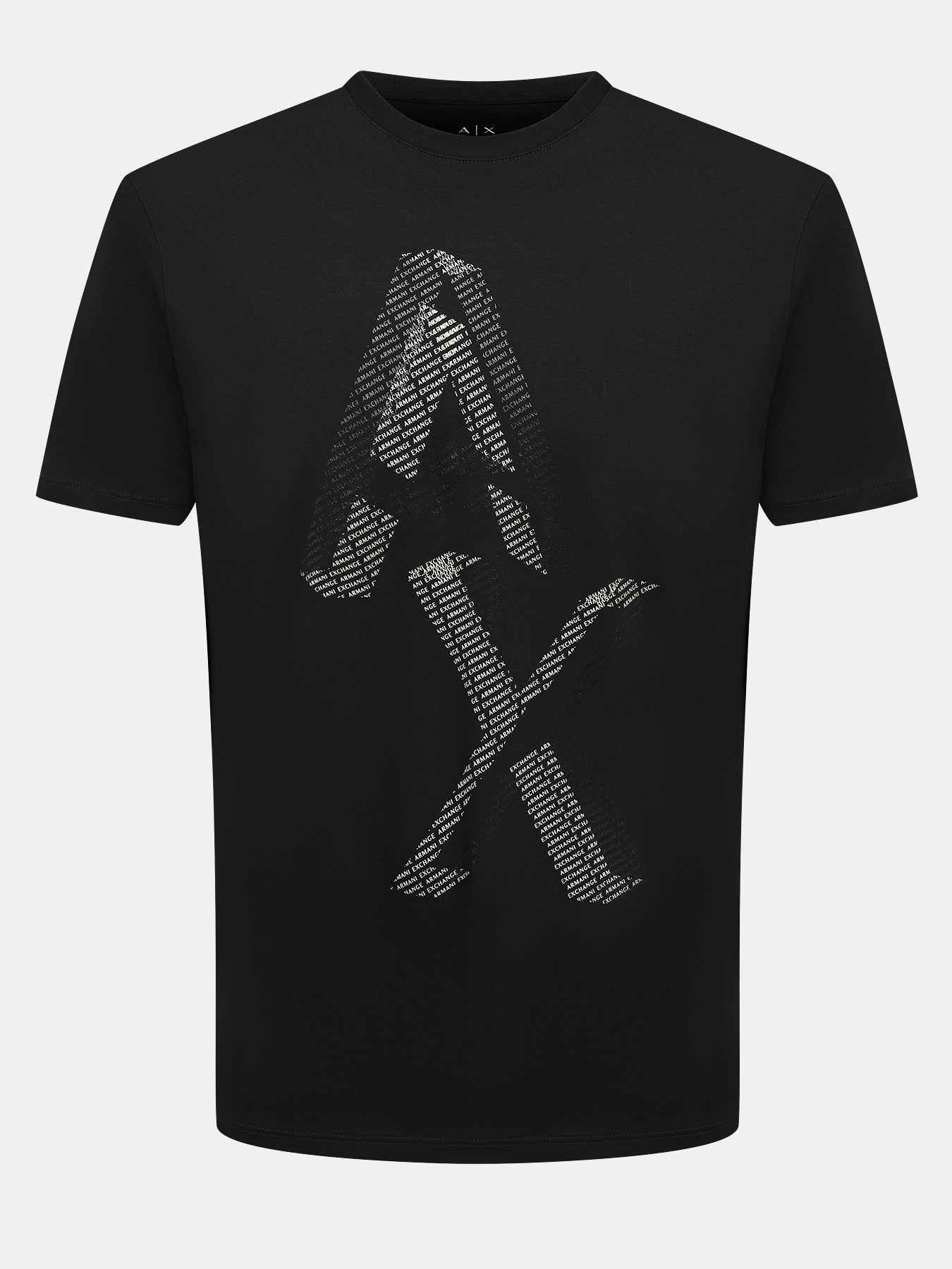 

Футболка мужская Armani Exchange 486410 черная 48-50 RU, Черный, 486410