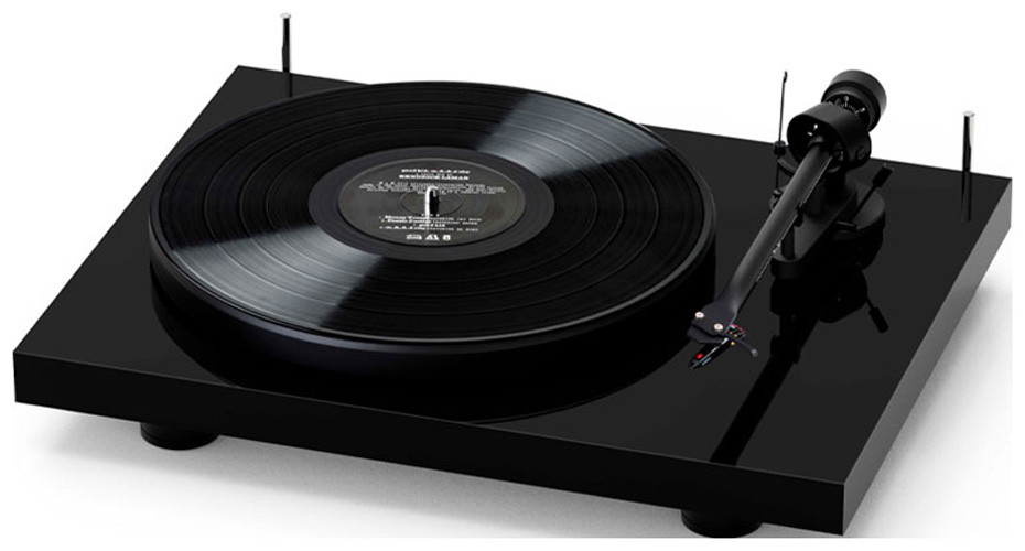 фото Виниловый проигрыватель pro-ject debut iii phono hg black om5e