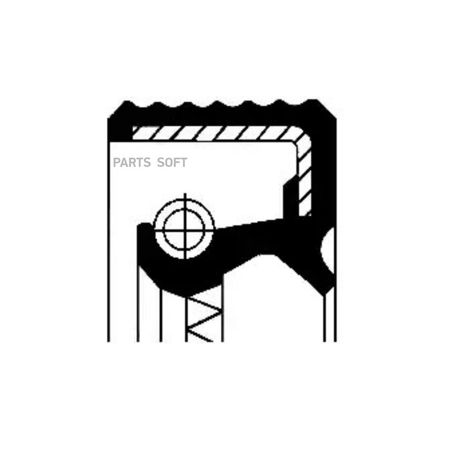 

010 256 19с_сальник ступицы 35х55х10мм газ-53/3307/3302