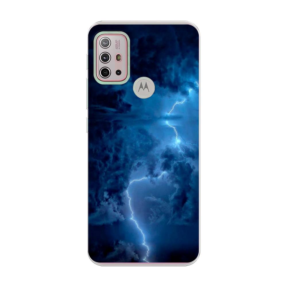 

Чехол Awog на Lenovo K13 Note/Motorola Moto G10/G20/G30 "Молния", Разноцветный, 242150-4