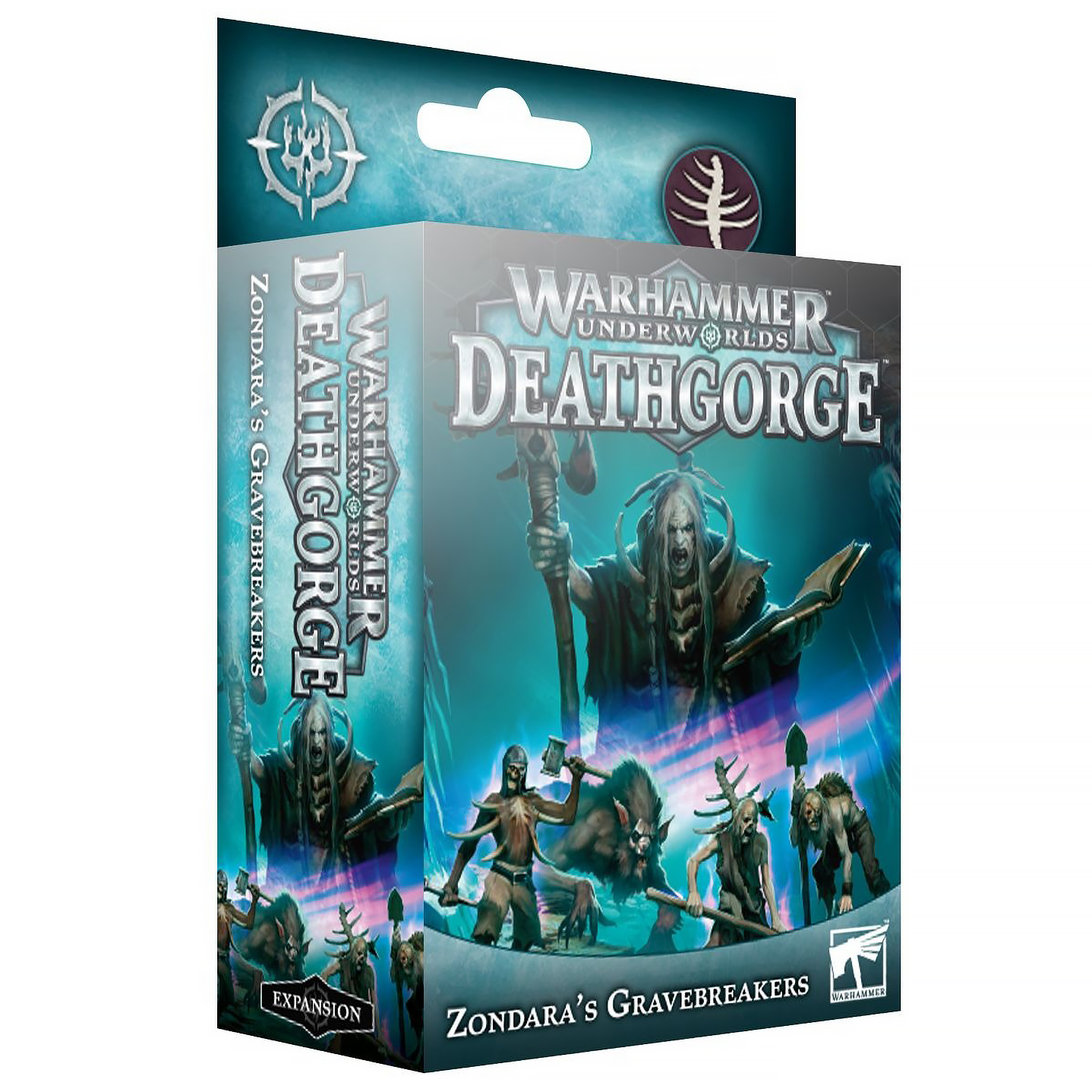 

Миниатюры Games Workshop Warhammer Underworlds Deathgorge Zondara's Gravebreakers 109-30, Deathgorge