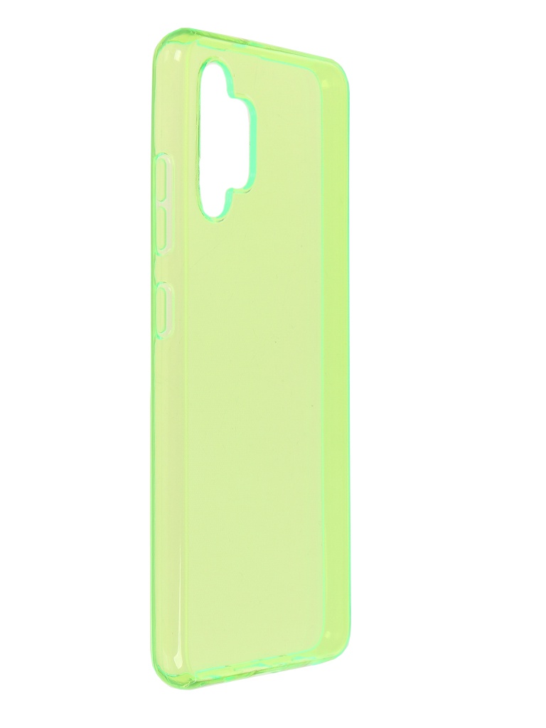 фото Чехол ibox для samsung galaxy a32 4g crystal silicone neon green ут000027798