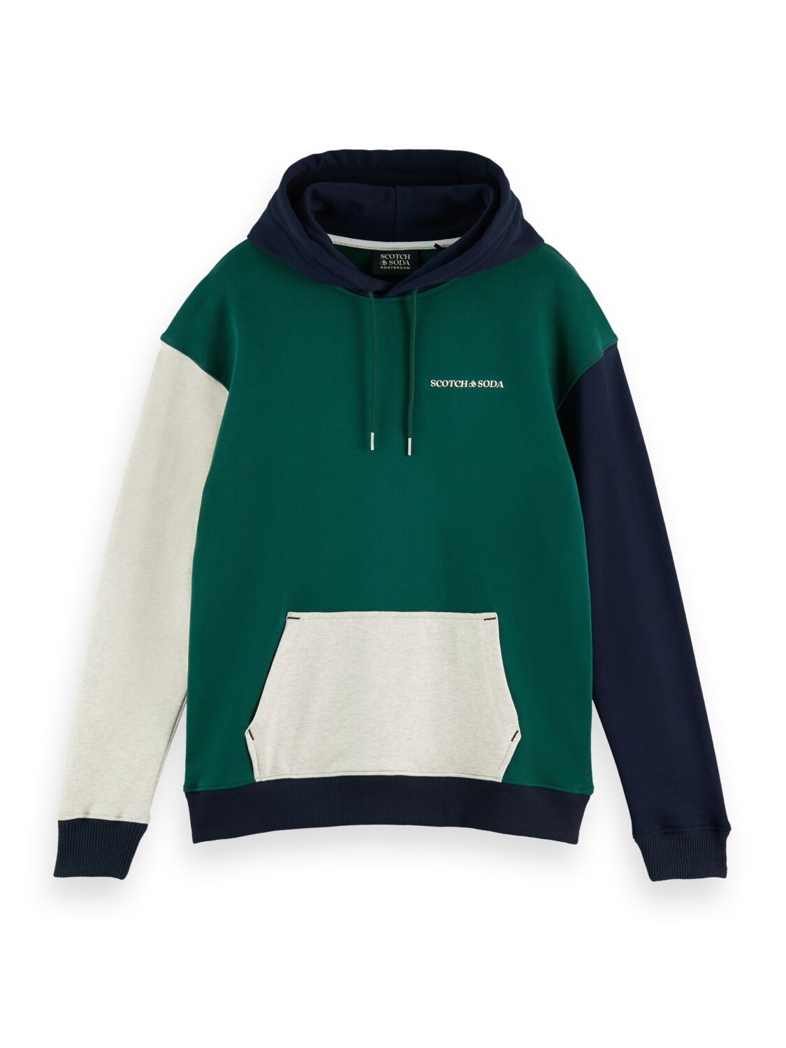 

Худи унисекс Scotch & Soda 169406/0217 зеленое L, 169406/0217