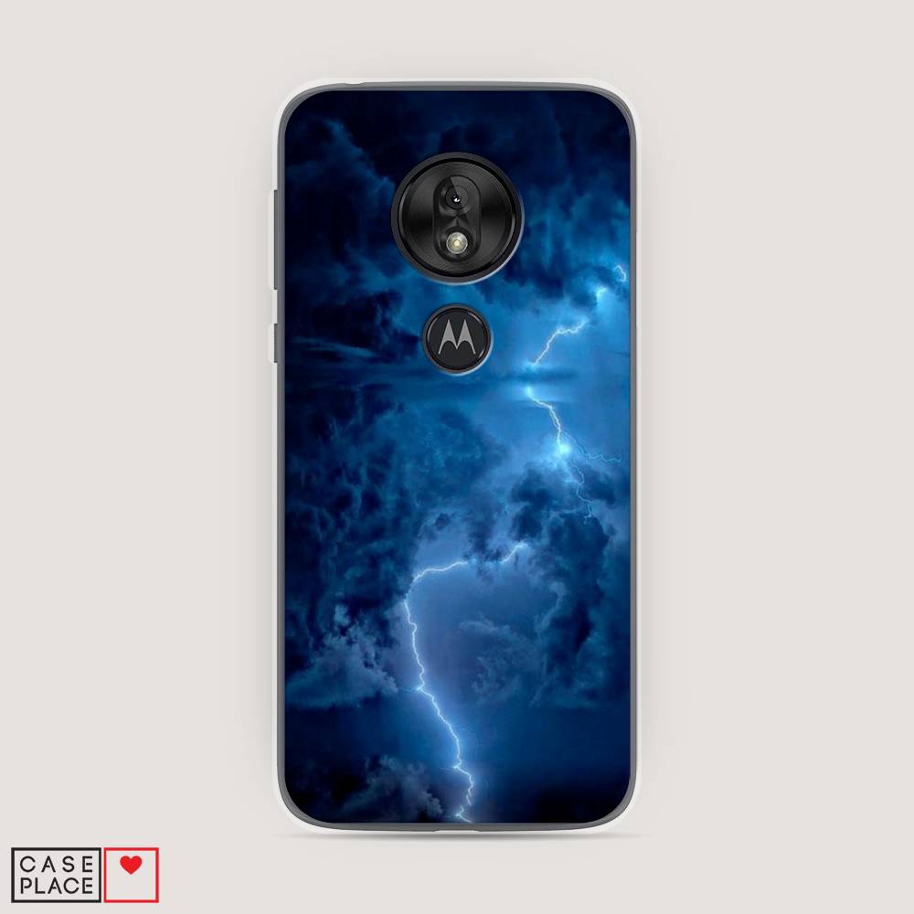 

Чехол Awog на Motorola Moto G7 Play / Моторола Мото G7 Плэй "Молния", Разноцветный, 241250-4