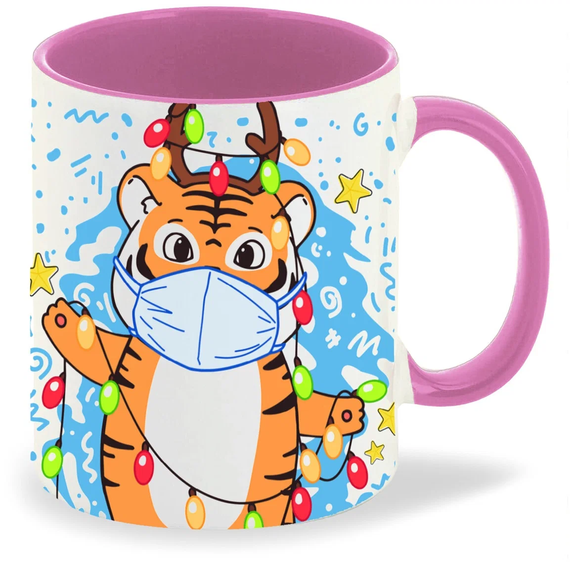 

Кружка CoolPodarok Любимый сынок тигр