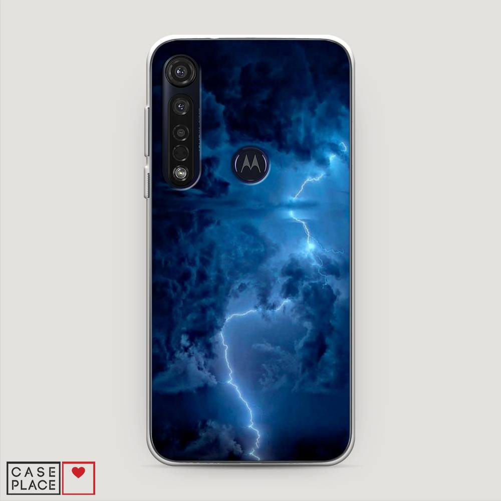 

Чехол Awog на Motorola Moto G8 Plus / Моторола Мото G8 Plus "Молния", Разноцветный, 241450-4