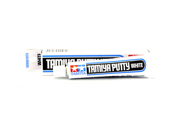 фото Шпаклевка белая 32гр.(tamiya putty white) tamiya 87095