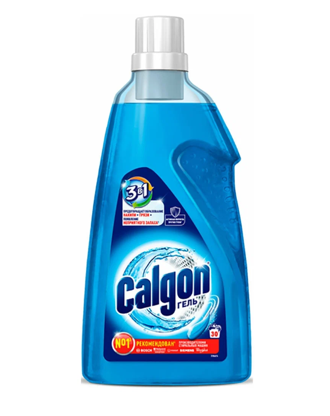 

Гель Calgon 3 в 1 для смягчения воды и предотвращения образования известкового налета