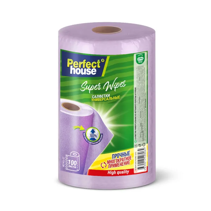

Салфетки универсальные Perfect House Super Wipes