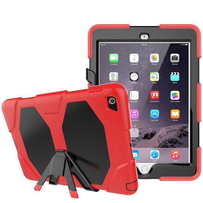 Противоударный чехол для iPad 10.2 (2019), iPad 10.2 (2020/2021), Metrobas Case, красный