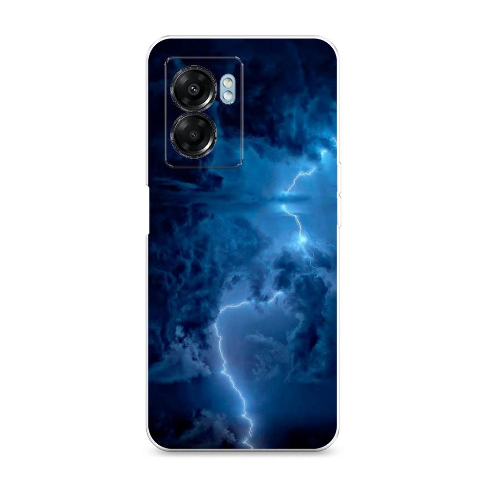 

Чехол Awog на Oppo A57 5G/A56s/OnePlus Nord N300 5G "Молния", Разноцветный, 2510250-4
