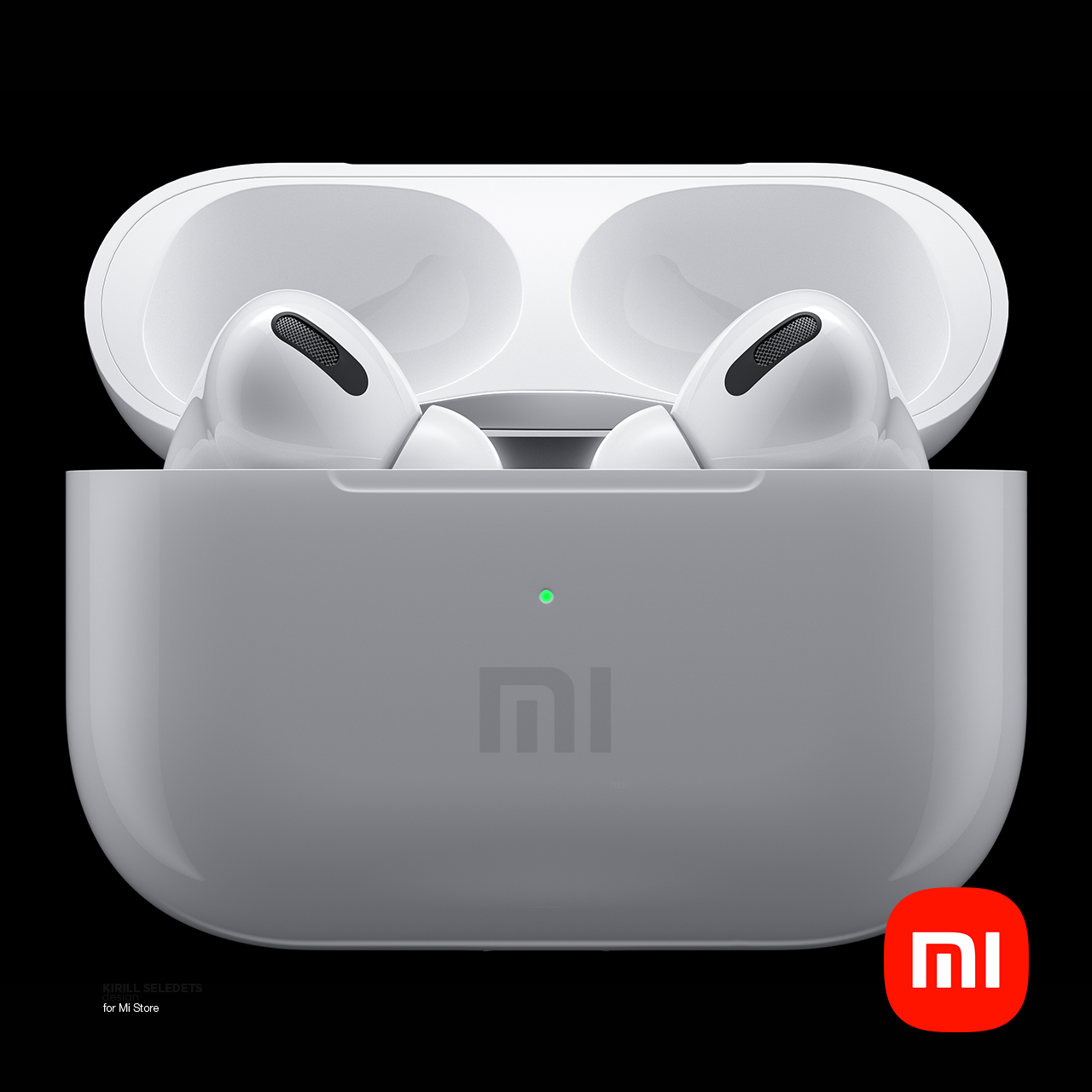 

Беспроводные наушники Xiaomi Air White, Air