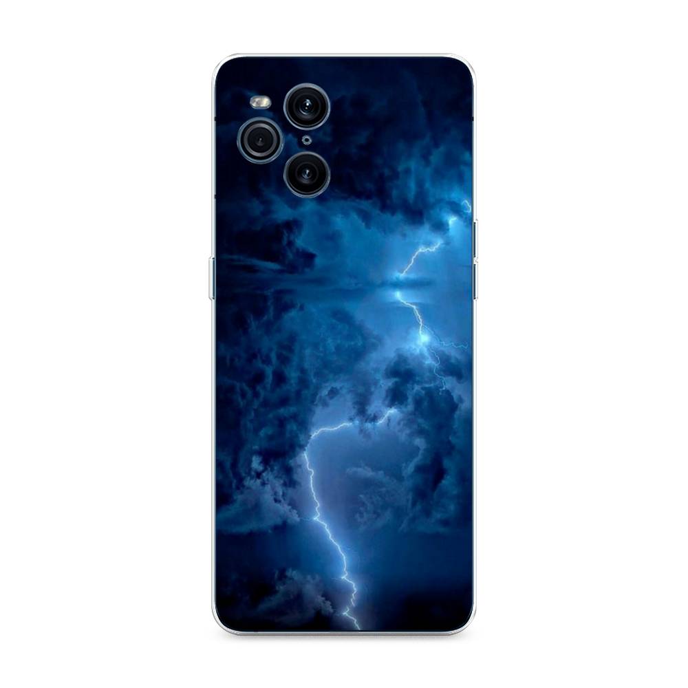 

Чехол Awog на Oppo Find X3 Pro "Молния", Разноцветный, 255750-4