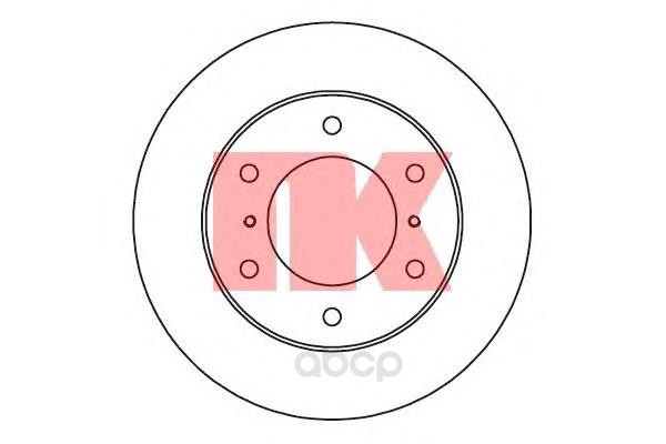 

Тормозной диск Nk передний 203054