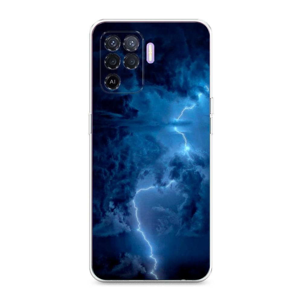 

Чехол Awog на Oppo Reno 5 Lite "Молния", Разноцветный, 255150-4