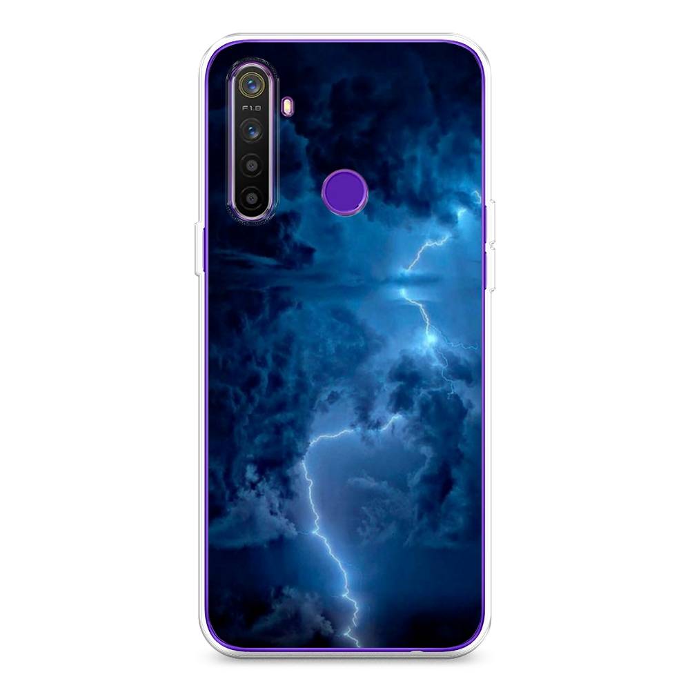 

Чехол Awog на Realme 5 "Молния", Разноцветный, 251550-4