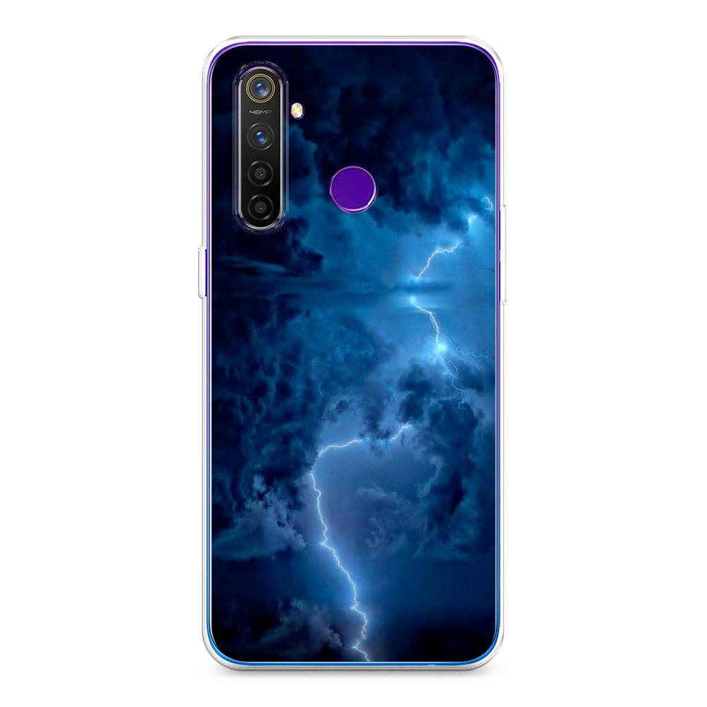 

Чехол Awog на Realme 5 Pro "Молния", Разноцветный, 251650-4
