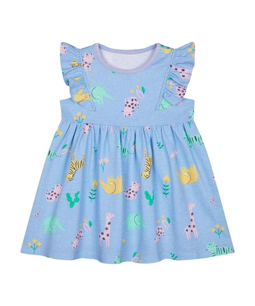 Платье детское Mothercare MC-VE663-1, синий, 68