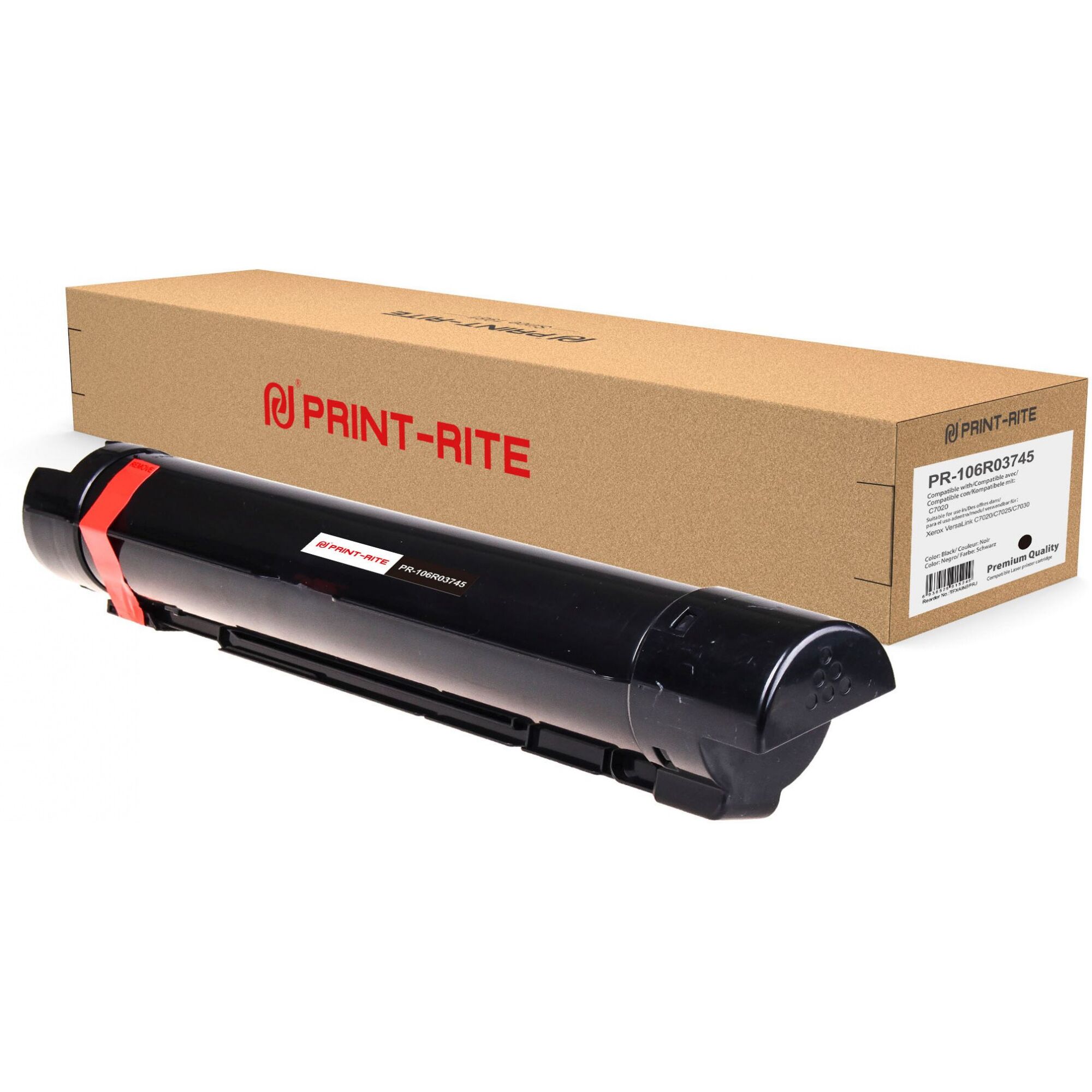 

Картридж для лазерного принтера Print-Rite 1811666 Black, совместимый, Черный