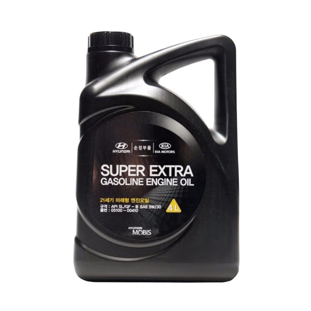 Масло моторное MOBIS Super Extra Gasoline 5W30, арт.05100-00410, 4 л