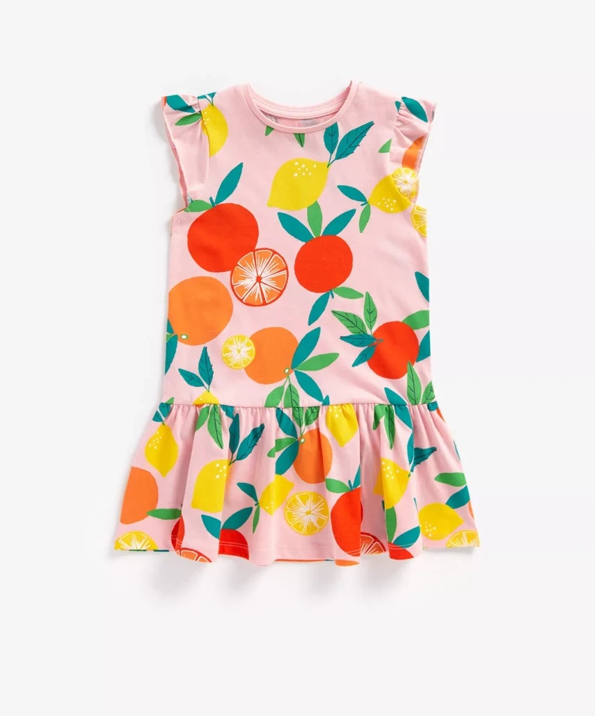 

Платье детское Mothercare MC-BC749, розовый, 128, MC-BC749