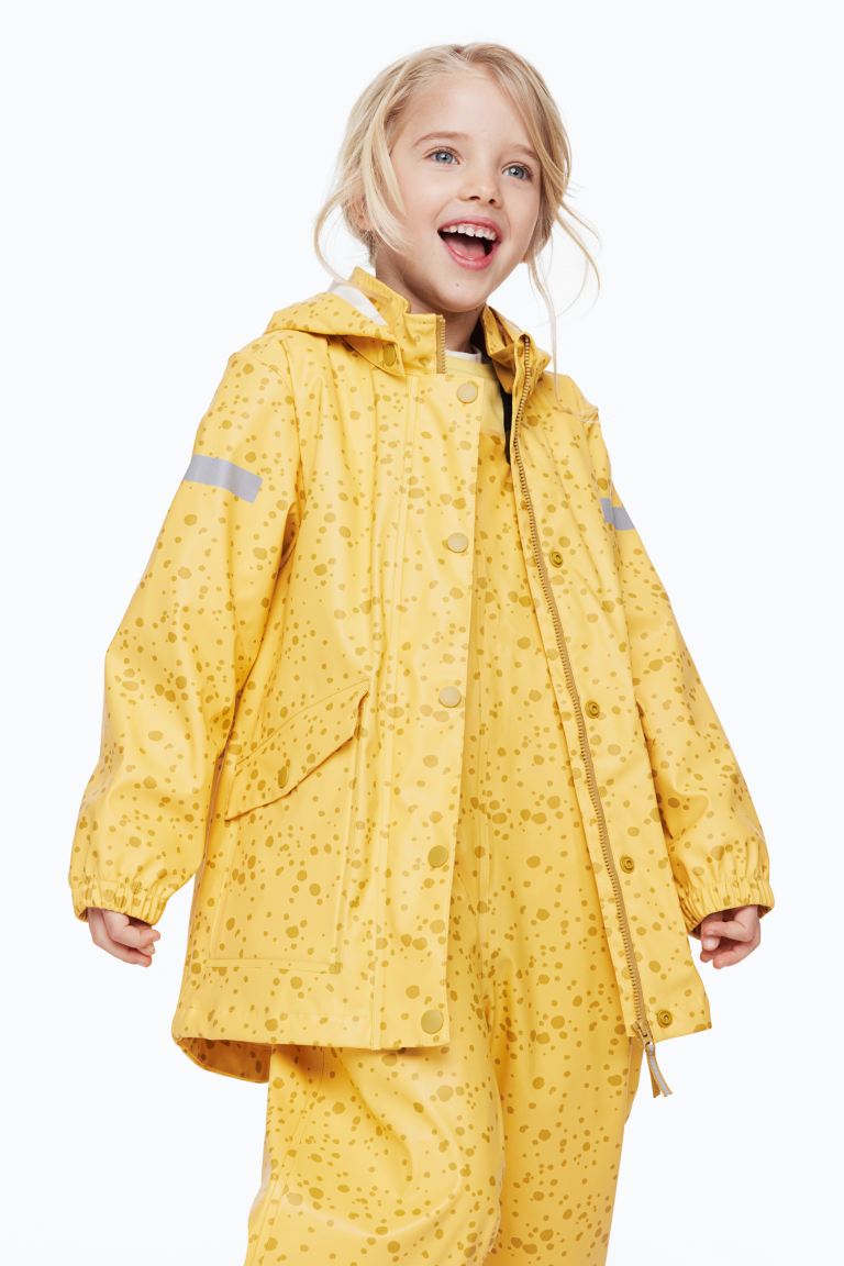 

Дождевик детский H&M 1142874, цвет желтый/разноцветный, размер 134 (доставка из-за рубежа), 1142874