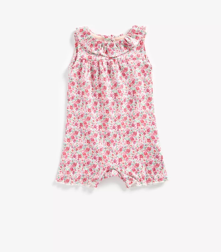 Полукомбинезон детский Mothercare MC-BB685-1, 74 розовый