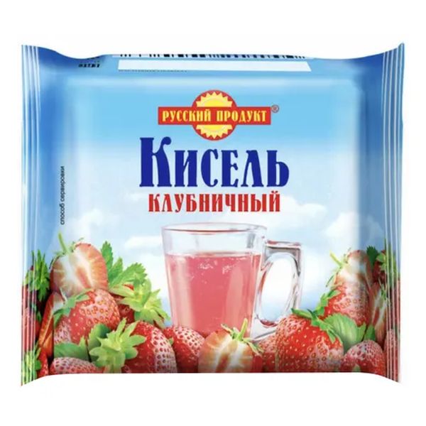 

Смесь для приготовления киселя Русский продукт клубничный 190 г