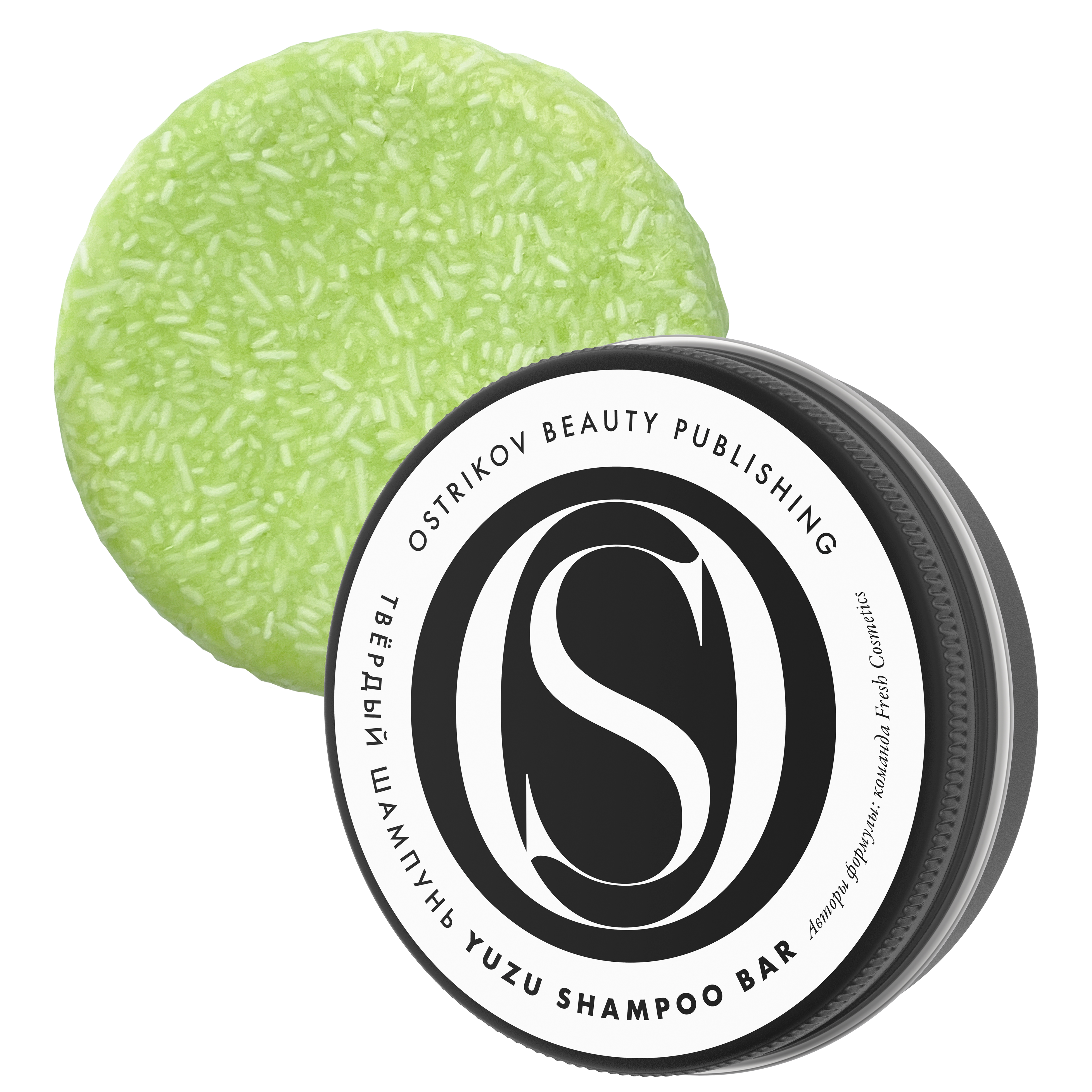 

Твёрдый шампунь Yuzu Shampoo Bar Ostrikov 65 г