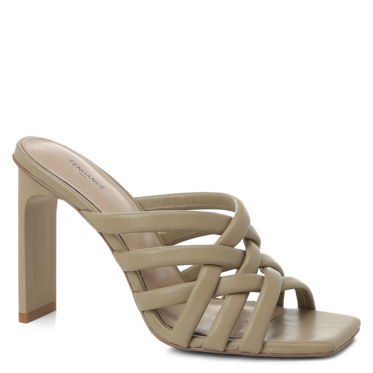 

Шлепанцы женские Tendance CLF150-05 бежевые 36 EU, Бежевый, CLF150-05