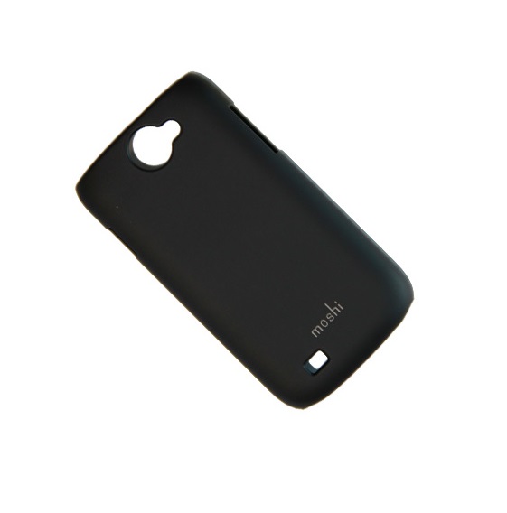 

Чехол Samsung i8150 (Galaxy W) прорезиненный Moshi Case Soft Touch черный