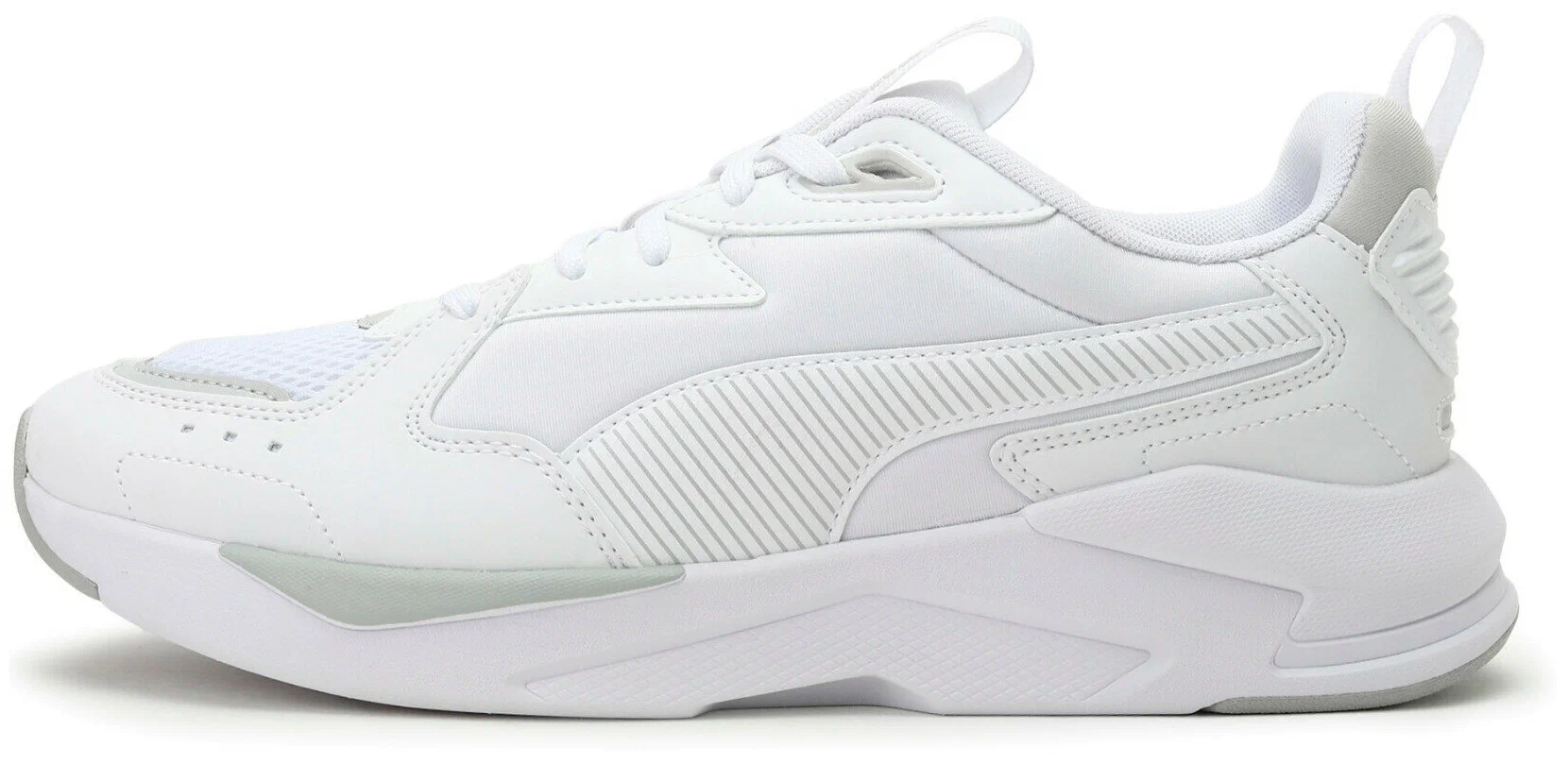 

Кроссовки унисекс PUMA 380180 белые 40.5 EU, 380180