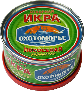 

Икра горбуши Охотоморье отборная 130 г