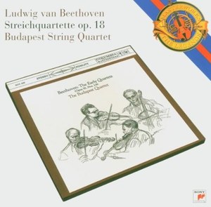 

Beethoven: Streichquartette Op.18. - Budapest string Quartet, 2 CD