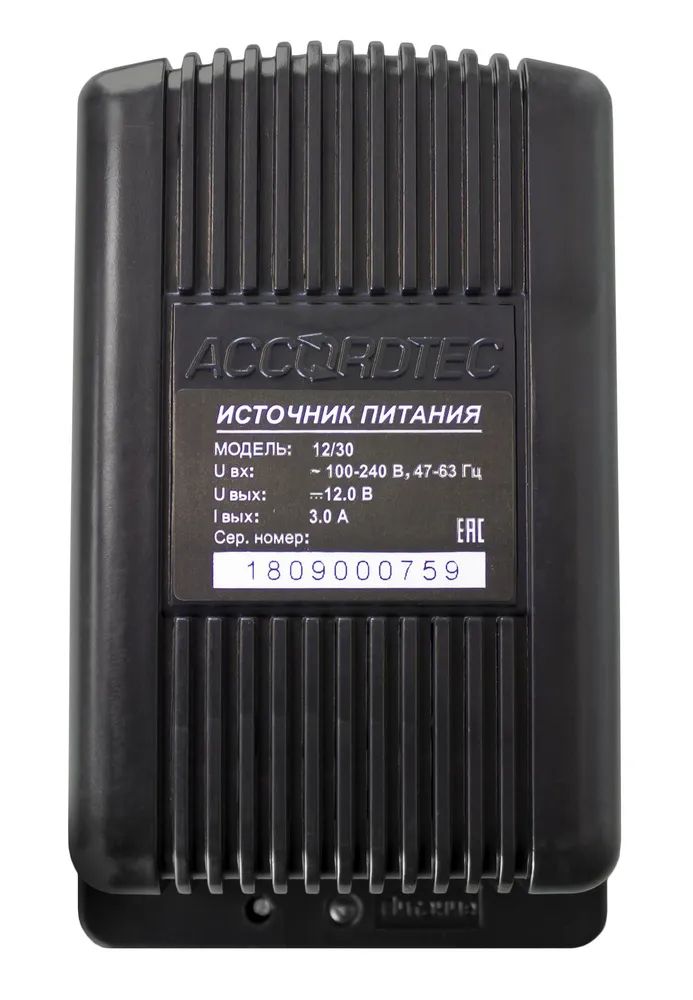 

Блок питания AccordTec AT-12/30 черный, AT-12/30 черный