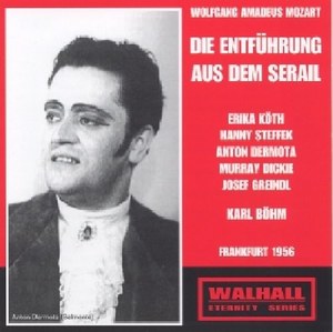 

Mozart: Die Entführung aus dem Serail, K384. Frankfurt Radio, Karl Böhm, 2 CD