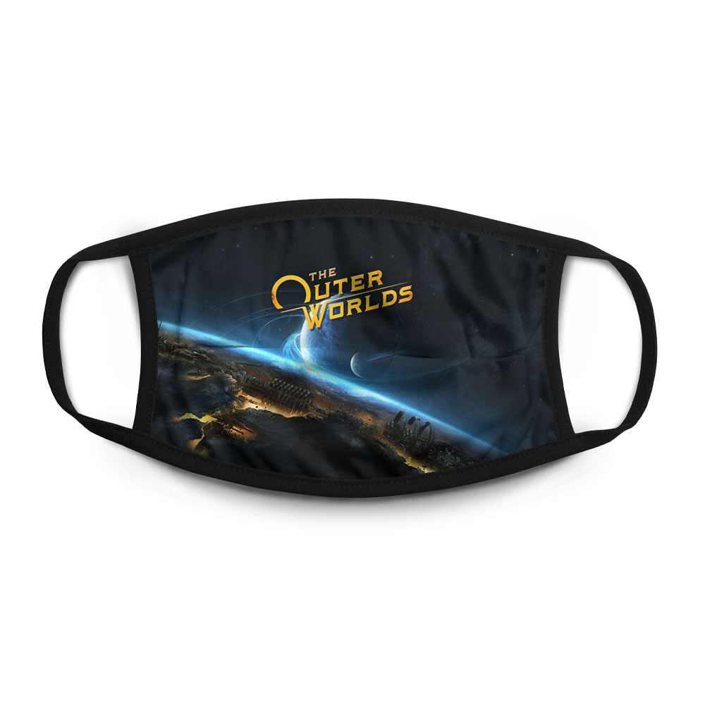 

Многоразовая маска унисекс Burnettie The Outer Worlds, Разноцветный, The Outer Worlds