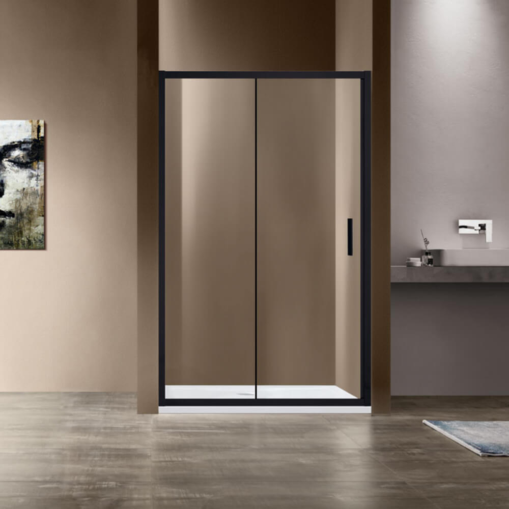 

Душевая дверь Vincea Garda VDS-1G140CLB, стекло прозрачное, черный