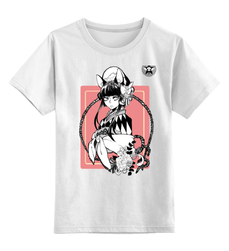 

Футболка детская Printio Волчица цв. белый р. 116, Волчица