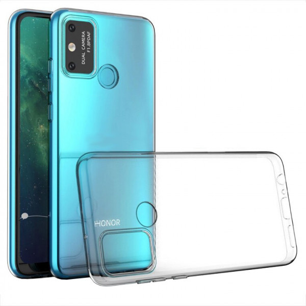 фото Tpu чехол epik clear case для huawei honor 9a / play 9a (прозрачный)