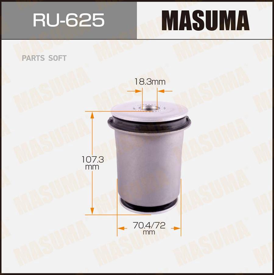 

Ru-625_сайлентблок передн.toyota land cruiser 200 07>