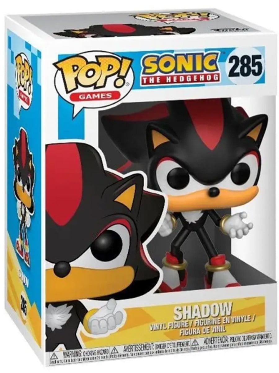 

Фигурка POP! еж Шэдоу Соник Sonic the Hedgehog №285 подставка 10, 5 см, еж Шэдоу Соник Sonic the Hedgehog