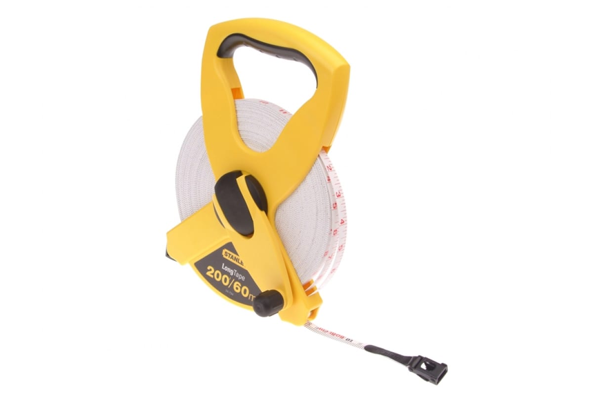 

Рулетка 60 м FIBERGLASS STANLEY 2-34-795, Рулетка 60м FIBERGLASS