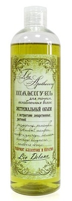 фото Шампунь liv-delano the apothecary для тонких,ослабленных волос 400 мл