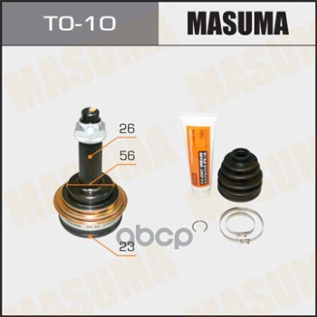 

To-10_шрус наружный к-кт toyota carina/corolla 1.2/1.3d 92-97