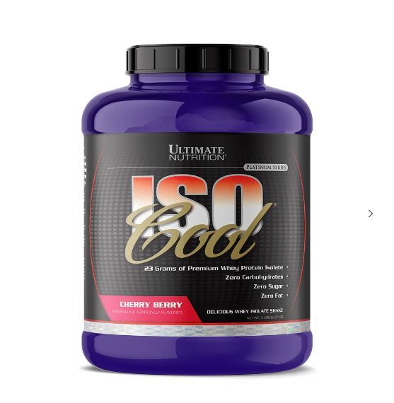 

Протеин сывороточный Ultimate Nutrition, IsoCool 5lb - 2270g Вишня