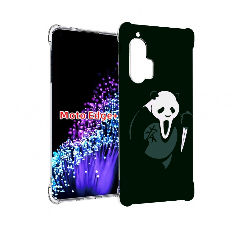 

Чехол MyPads Панда-крик для Motorola Edge+ Plus, Прозрачный, Tocco