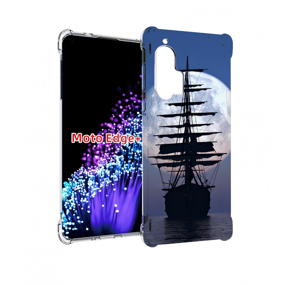 

Чехол MyPads Парус-в-море для Motorola Edge+ Plus, Прозрачный, Tocco